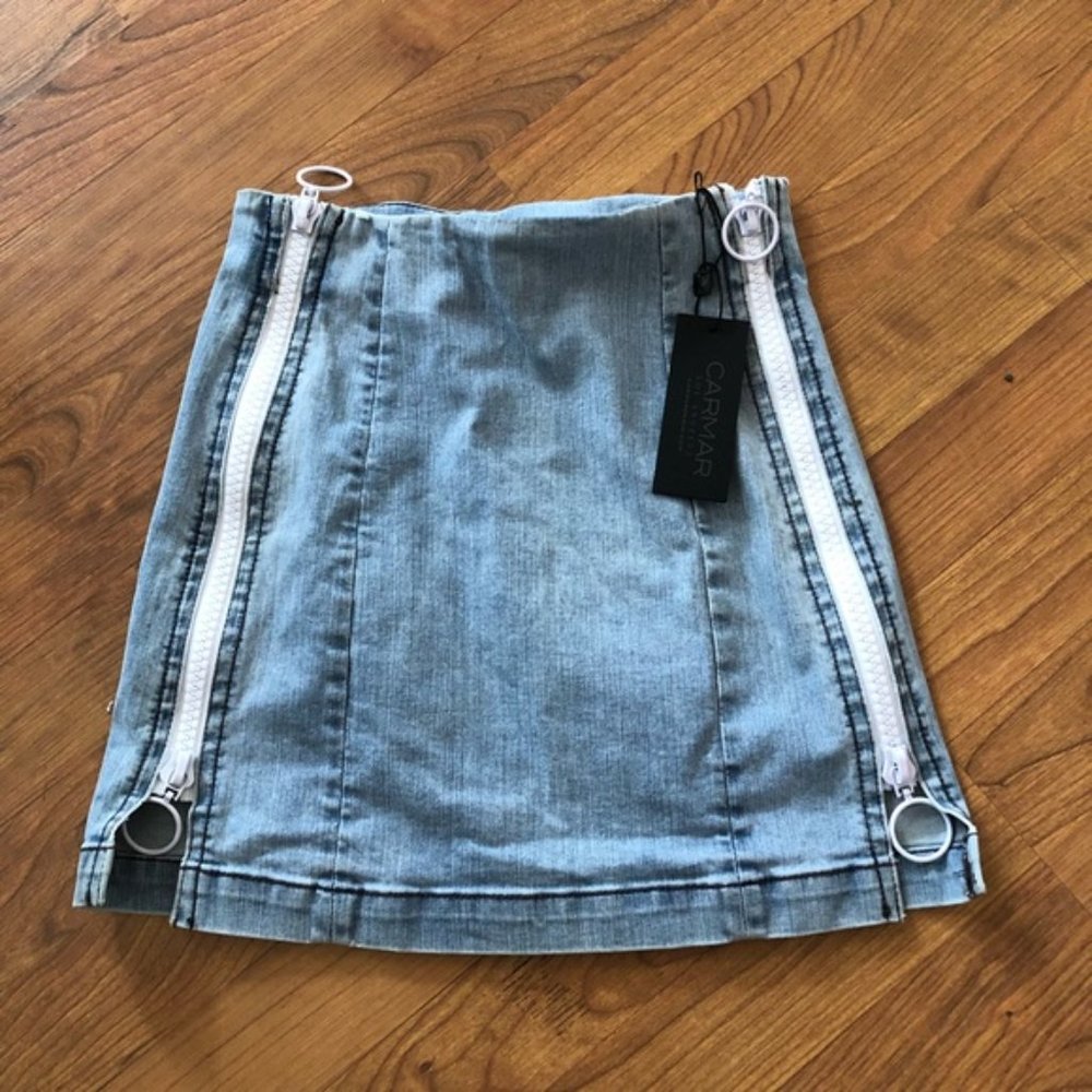 Carmar Douple Zipper Margery Skirt 💙